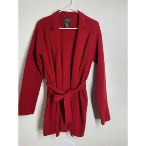 Ralph Lauren Cardigan With Strap